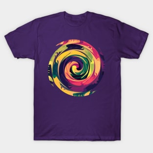 Rainbow Spiral 11 T-Shirt